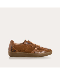 Baskets Athena Mix Python Female - Sneakers Trend | Reqins