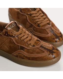 Baskets Athena Mix Python femme – Sneakers tendance | Reqins