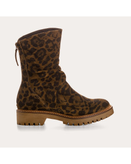 Boots femme en cuir velours – Modèle Dunk | Reqins