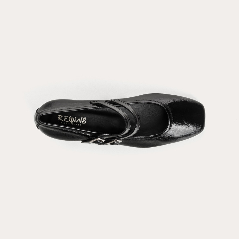 Naplak Varnished Leather Kristen Babies | Chic elegance | Reqins