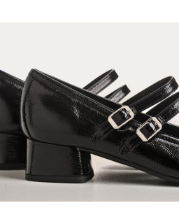 Naplak Varnished Leather Kristen Babies | Chic elegance | Reqins