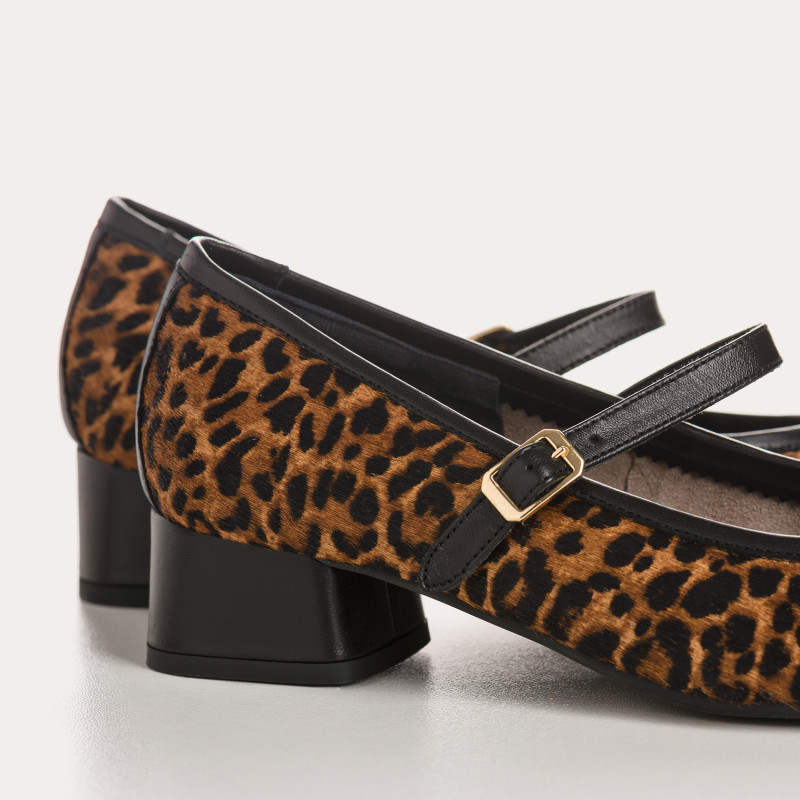 Kelly Leather Leopard Leather Babies - Elegance & Comfort | Reqins