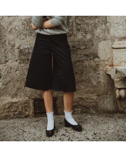 Kornelia Ballerina with Velvet Leather Heels - Reqins