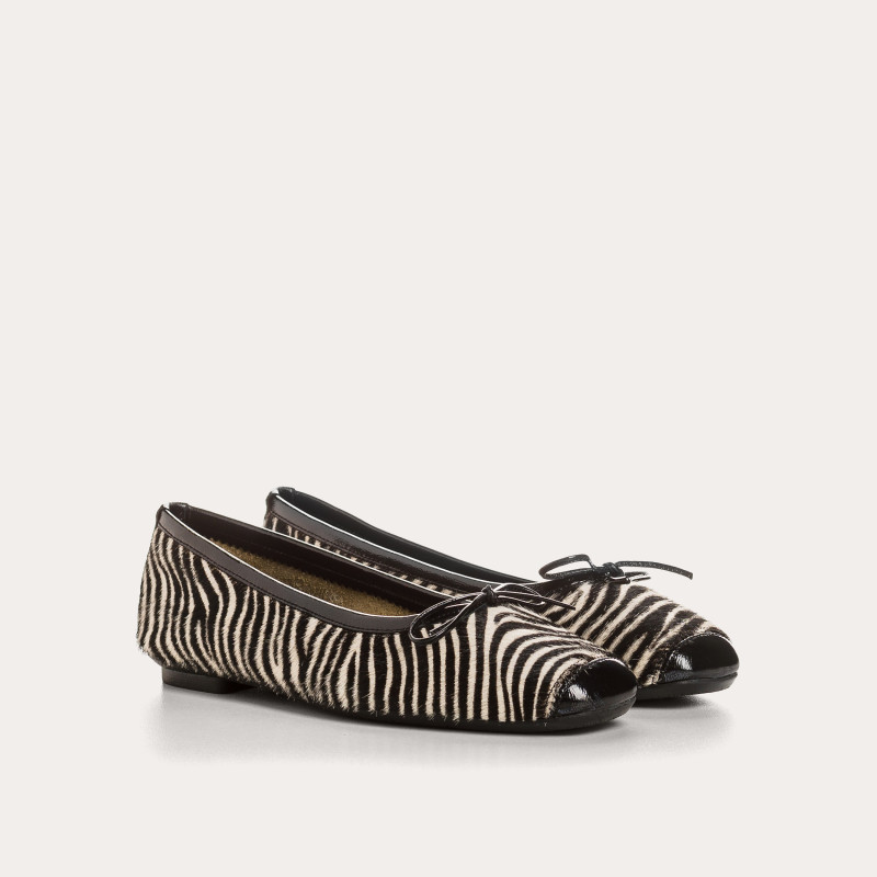 Ballerinas Women Printed Zebra - Model Harmony | Reqins