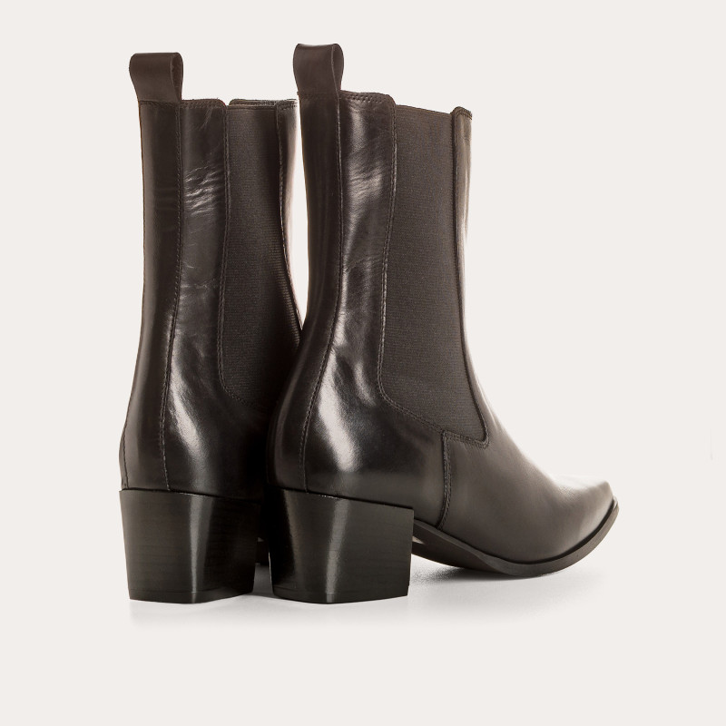 Boots Lausanne en cuir | Élégance moderne | Reqins