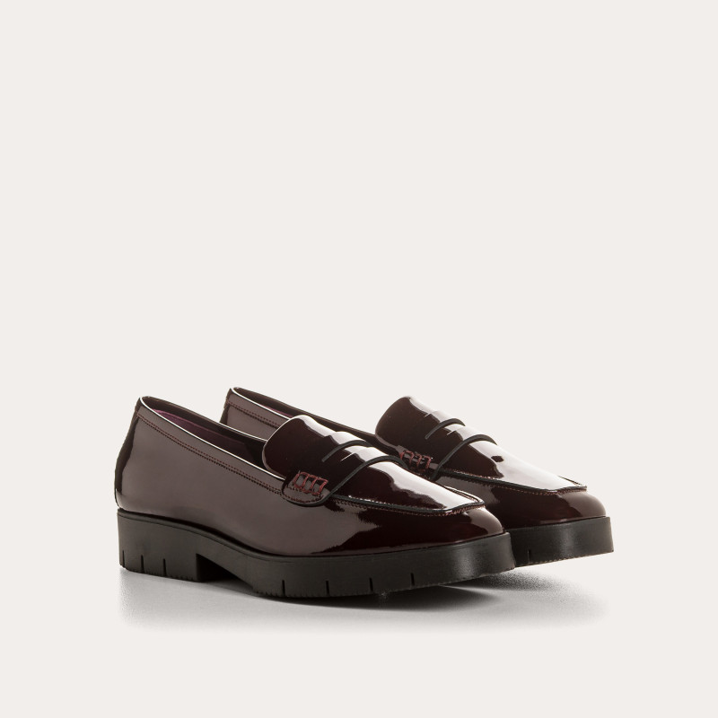 Mocassins Mariella vernis – Élégance & confort | Reqins
