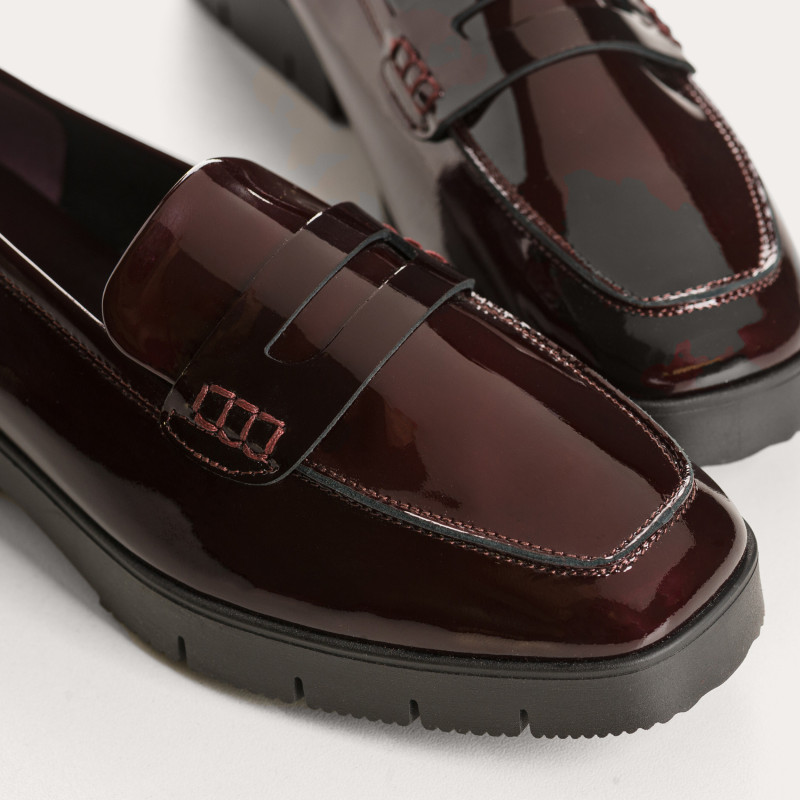Mocassins Mariella vernis – Élégance & confort | Reqins