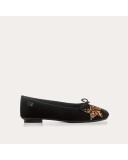 Ballerinas hello velvet leopard | Reqins