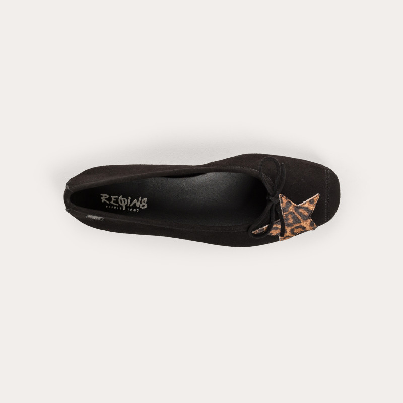 Ballerinas hello velvet leopard | Reqins