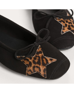 Ballerinas hello velvet leopard | Reqins