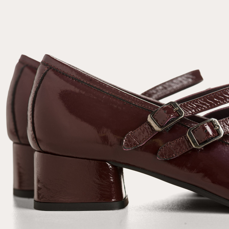 Naplak Varnished Leather Kristen Babies | Chic elegance | Reqins