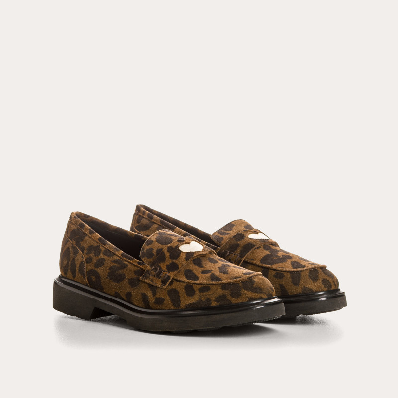 Mocassins Jack en cuir velours Serval - Reqins