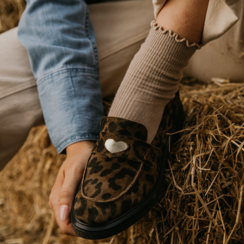 Mocassins Jack en cuir velours Serval - Reqins