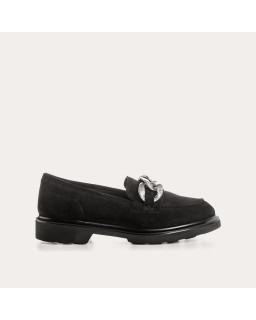 Jaliana leather moccasins Oil - Elegance & Comfort | Reqins