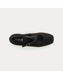Compensated Ballerinas Octavies Velvet Leather - Elegance & Comfort | Reqins