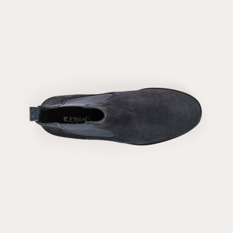 Boots Zellie en cuir velours – Élégance et confort | Reqins