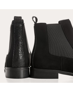 Boots Zellie en cuir velours – Élégance et confort | Reqins