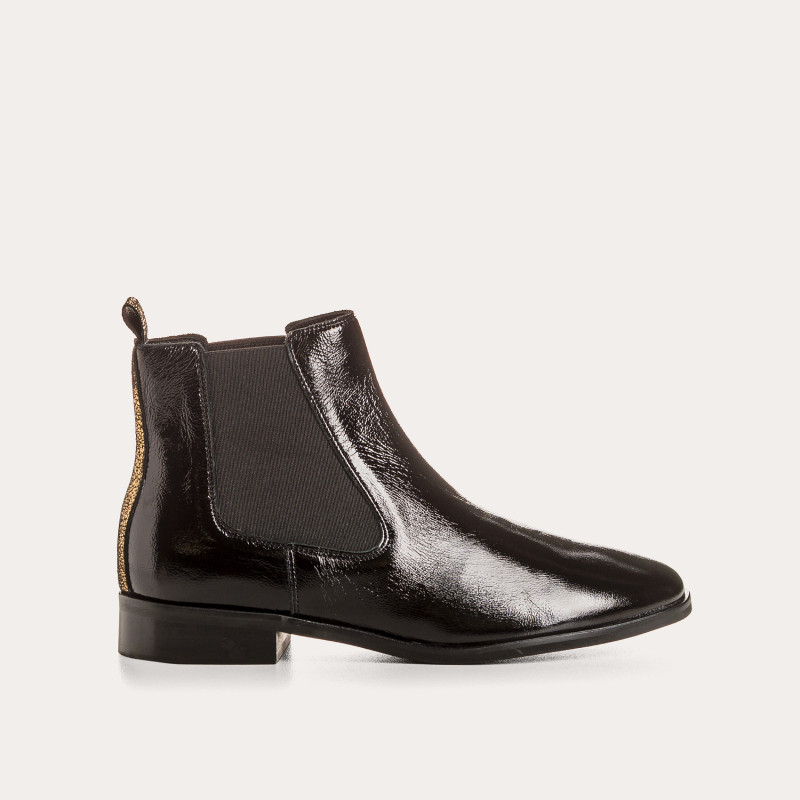 Naplak Leather Zellie Boots - Elegance & Modernity | Reqins