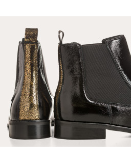 Naplak Leather Zellie Boots - Elegance & Modernity | Reqins