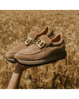 Cameo Sneakers Velvet Leather - Reqins