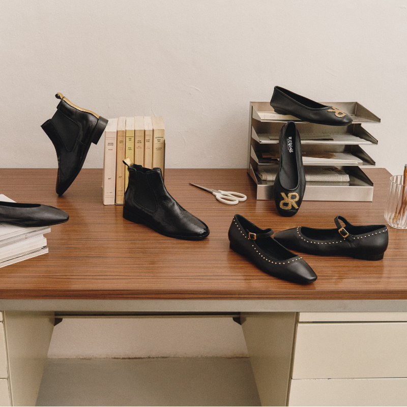 Boots femme en cuir effet craquelé – Modèle Zellie | Reqins