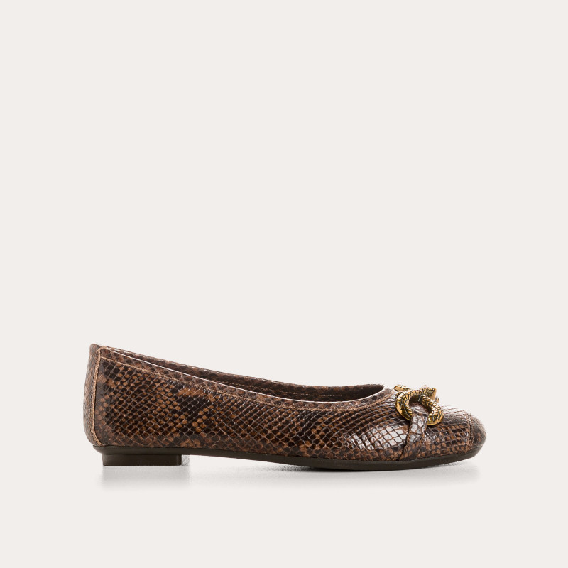 Ballerines Heve python | Reqins