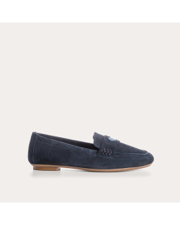 MOCASSINS HYMNIA CUIR VELOURS