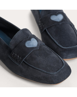 Mooccasins Hymnia velvet leather