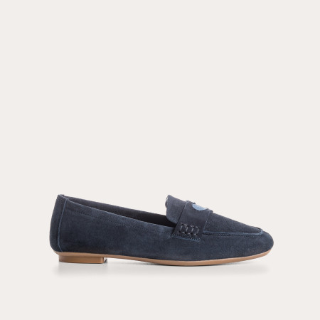 Mooccasins Hymnia velvet leather
