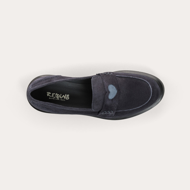 MOCASSINS JACK CUIR VELOURS