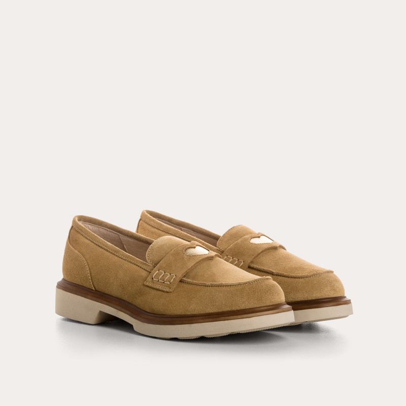 MOCASSINS JACK CUIR VELOURS