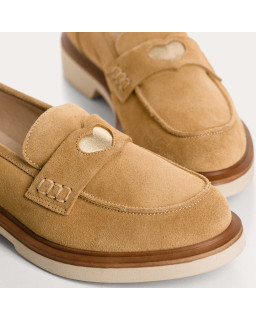MOCASSINS JACK CUIR VELOURS