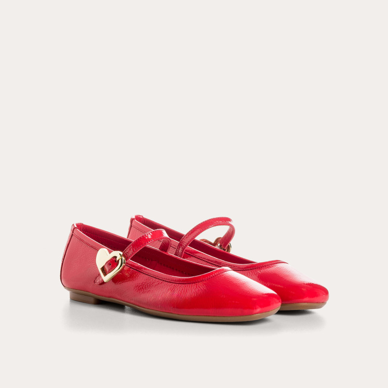 BALLERINES HAMOR EN VERNIS NAPLAK