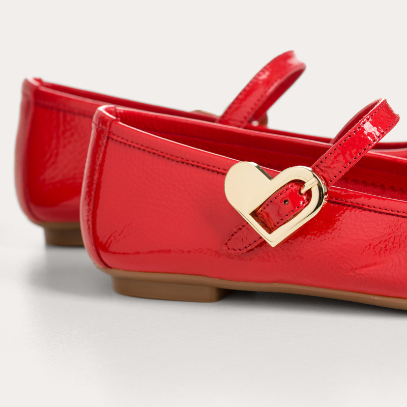 BALLERINES HAMOR EN VERNIS NAPLAK