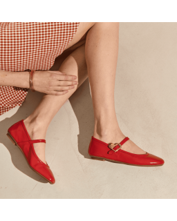 BALLERINES HAMOR EN VERNIS NAPLAK