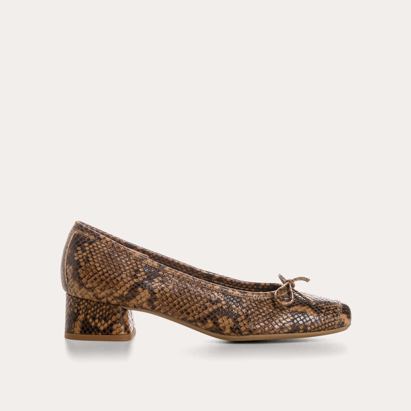 BALLERINES A TALONS KYRIEL PYTHON