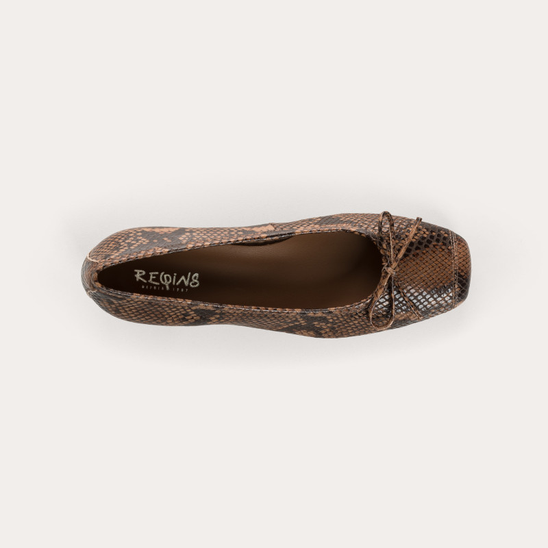 Ballerinas with Kyriel Python heels