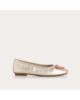 Ballerines argentées Holove | Reqins
