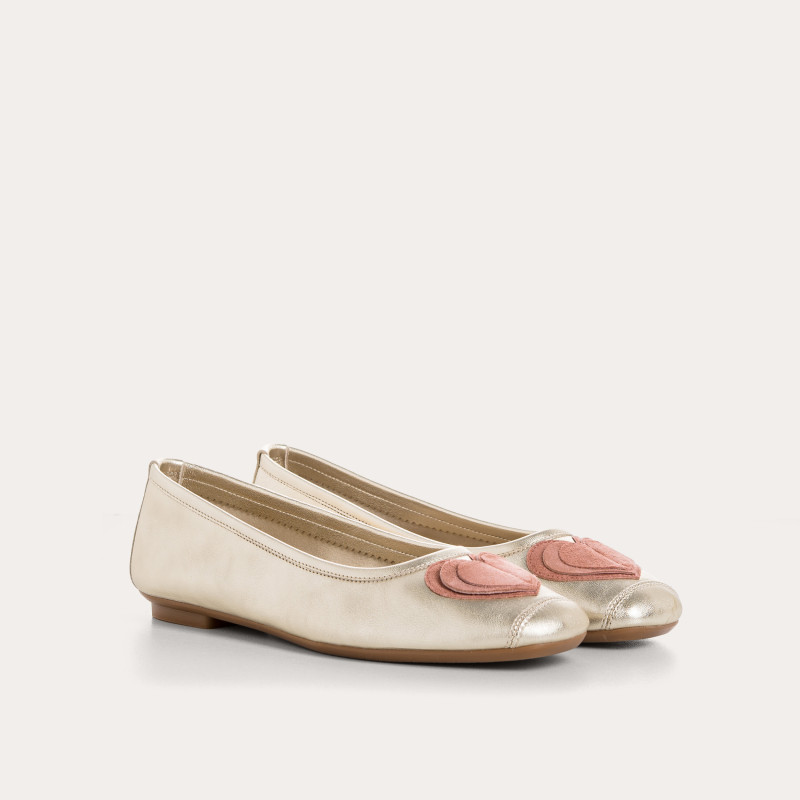 Holove silver ballerinas | Reqins
