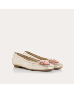 Ballerines argentées Holove | Reqins