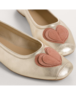 Holove silver ballerinas | Reqins